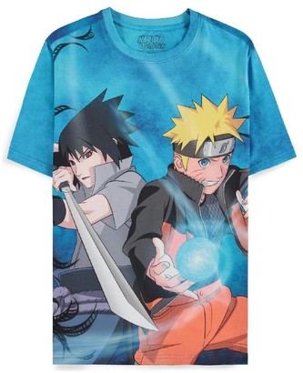 Tričko Naruto Shippuden - Naruto & Sasuke AOP S