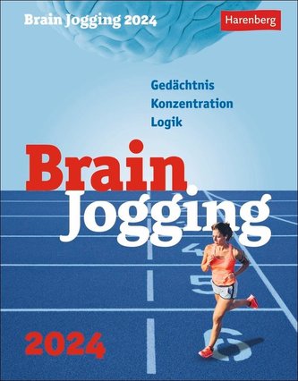 Brain Jogging Tagesabreißkalender 2024