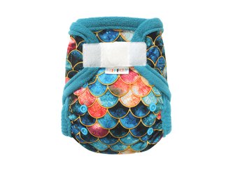 Svrchní kalhotky (S), bez křidélek - Třpytivé šupiny SZ