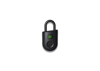 Igloohome Padlock Lite - chytrý visací zámek, otisk prstu, černá Igloohome Padlock Lite - chytrý visací zámek, otisk prstu, černá