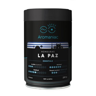 Káva Aromaniac Honduras La Paz - mletá, dóza, 250 g