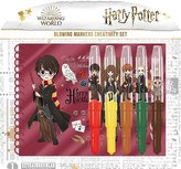 Harry Potter - Set s foukacími fixy a notesem