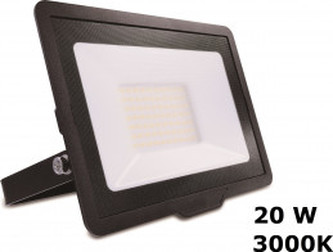 LED Venkovní reflektor L/06013 černý 20W 1700lm 3000K IP65 IK06 LED Venkovní reflektor L/06013 černý 20W 1700lm 3000K IP65 IK06