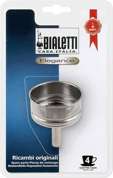 Náhradní trychtýř Bialetti pro nerezové moka konvice - na 4 šálky