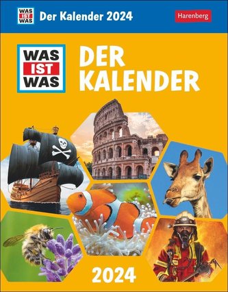 WAS IST WAS Der Kalender Tagesabreißkalender 2024