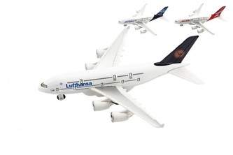 Letadlo kov/plast 22cm na volný chod