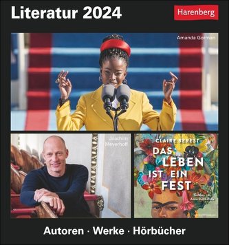 Literatur Tagesabreißkalender 2024