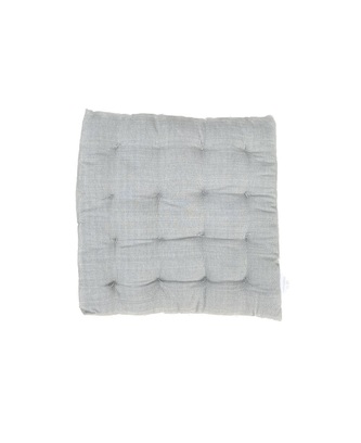 Sedák zahradní prošívaný šedý 40x40 cm