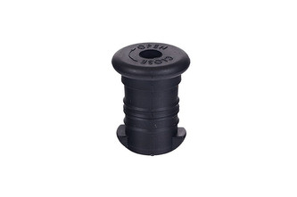 R&B Zdravá lahev Zátka 4 ks Černá