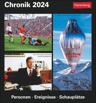 Chronik Tagesabreißkalender 2024