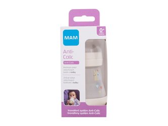 MAM Easy Start Kojenecká lahev Anti-Colic 160 ml 0m+ Linen pro děti