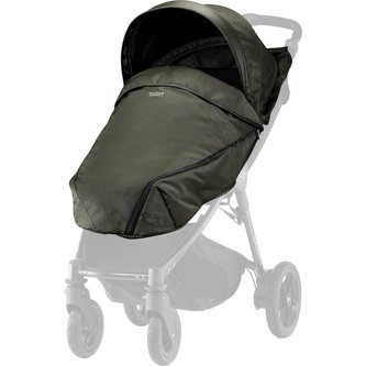 Barevný set ke kočárku B-Agile/B-Motion 3/4 Plus s nánožníkem, Olive Denim