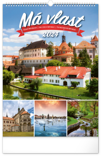 Má vlast 2024 - nástěnný kalendář