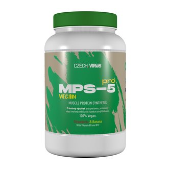 Czech Virus MPS-5 Pro Vegan 1000 g jahoda banán (jahoda-banán)