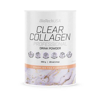 BioTech Clear Collagen Professional 350 g peach ice tea BioTech Clear Collagen Professional 350 g peach ice tea