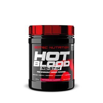 Scitec Nutrition Hot Blood No-Stim 375 g watermelon (vodní meloun)