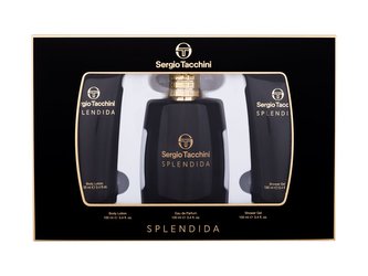 Sergio Tacchini Splendida parfémovaná voda 100 ml + sprchový gel 100 ml + tělové mléko 100 ml
