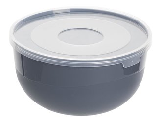 MISKA 1,2L S VÍKEM RŮŽOVÁ