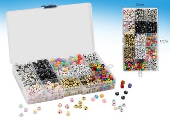 Grafix Korálky abeceda 15 druhů