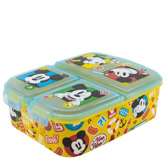 SVAČINOVÝ BOX MICKEY 19,5X16,5X6,7 CM, PLAST
