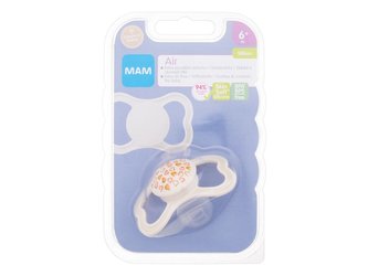 MAM Air Dudlík Silicone Pacifier 1 ks 6m+ Hearts pro děti