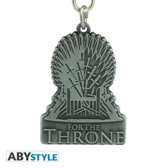 Game of Thrones Kovová klíčenka - For the Throne