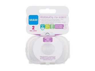 MAM Nipple Shields Vložky do podprsenky 2 ks L pro ženy