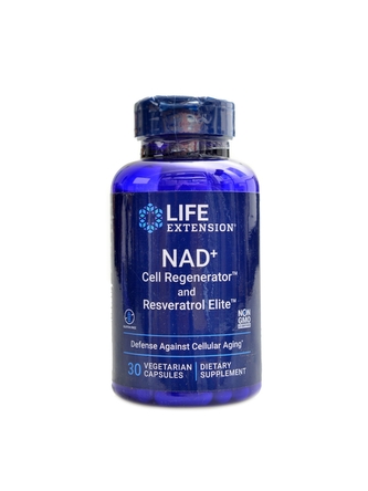 Life Extension - NAD+ cell regenerator and resveratrol 30 kapslí