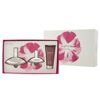 Calvin Klein Euphoria Dárková sada Parfémová voda 100 ml, Euphoria Parfémová voda 30 ml a tělové mléko Euphoria 100 ml Calvin Klein Euphoria Dárková sada Parfémová voda 100 ml, Euphoria Parfémová voda 30 ml a tělové mléko Euphoria 100 ml