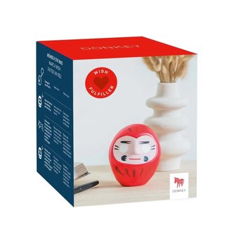 Amulet Daruma czerwony