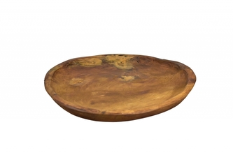 Dřevěný talíř Teak 30x4 cm