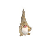 Svíčka skřítek vánoční zlatá 15 cm