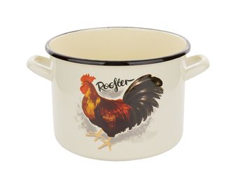 SMALTOVANÝ HRNEC 20CM 4,7L KOKOS NEW B/P