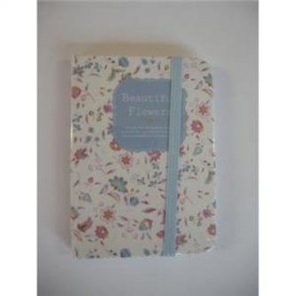 Notes A7-2 Beautiful Flowers niebieski