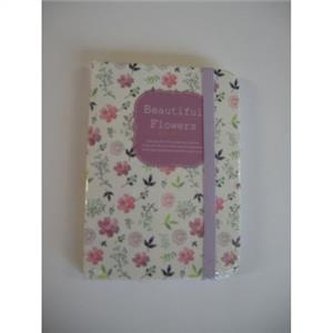 Notes A7-2 Beautiful Flowers fiolet