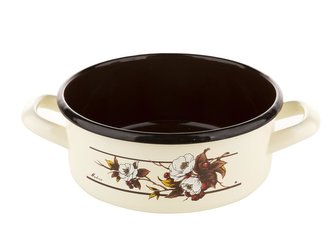 SMALTOVANÝ HRNEC NÍZKÝ 18CM 1,9L MADEIRA B/P
