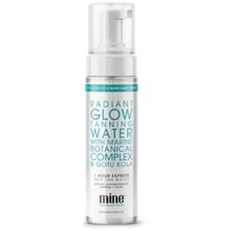 Minetan Samoopalovací pěna pro přirozené opálení Radiant Glow (Tanning Water) 200 ml woman