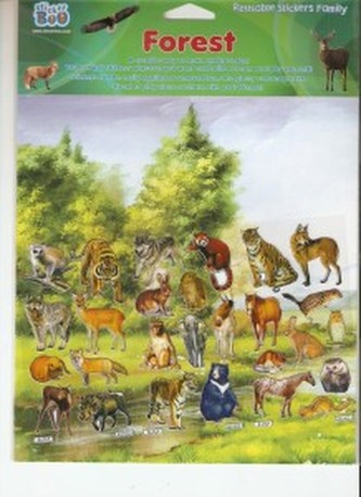 Naklejki Family Las 120 x  600