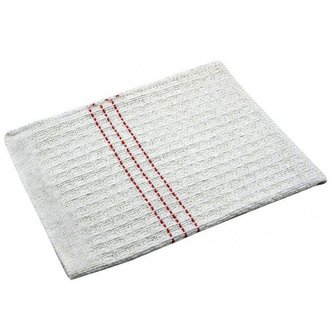Hadr bílý tkaný vaflový, 50x60cm