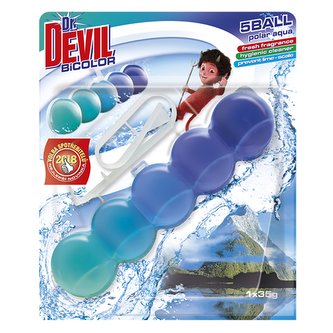Dr. DEVIL BiCOLOR Polar aqua WC závěs 35g Dr. DEVIL BiCOLOR Polar aqua WC závěs 35g