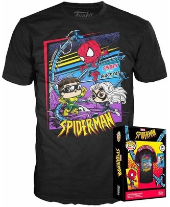 Funko Boxed Tee: Marvel - Spidey Cat Doc S