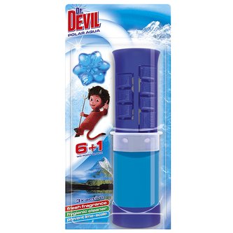 Dr. Devil 3in1 WC point block terč do toalety Polar Aqua 45ml Dr. Devil 3in1 WC point block terč do toalety Polar Aqua 45ml