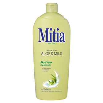 MITIA soft care Aloe & Milk krémové mýdlo 1l