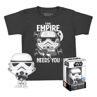 Funko Pocket POP! & Tee: SW - Stormtrooper M (dětské)