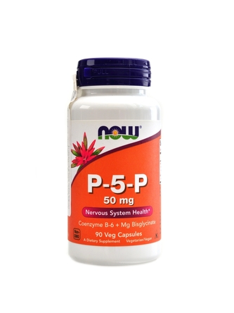 Now Foods - Vitamin B6 P-5-P 50mg aktivní forma 90cps
