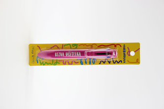 Osmibarevná propiska Bezva učitelka