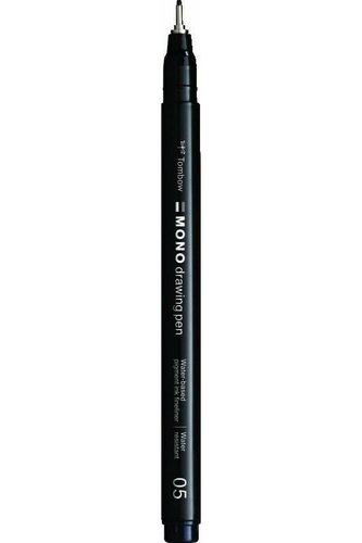 Tombow Fineliner MONO drawing pen - hrot 05 černá