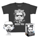 Funko Pocket POP! & Tee: SW - Stormtrooper XL (dětské)