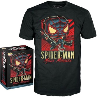 Funko Boxed Tee: Marvel - Miles Morales S
