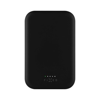 FIXED MagZen powerbanka s bezdrátovým nabíjením a Magsafe, 10000 mAh, černá